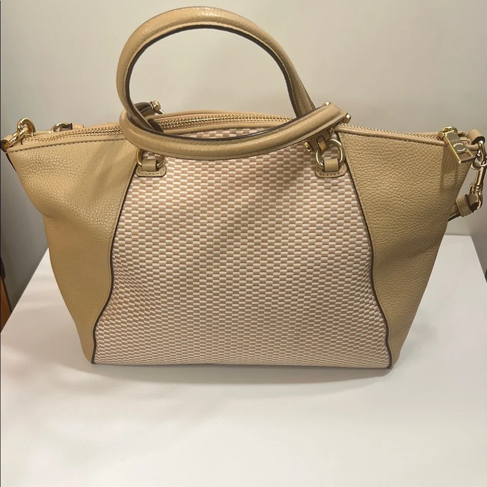 COACH  LEGACY JACQUARD PRAIRIE SATCHEL/CROSSBODY - Picture 2 of 10